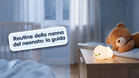 Routine della nanna del neonato