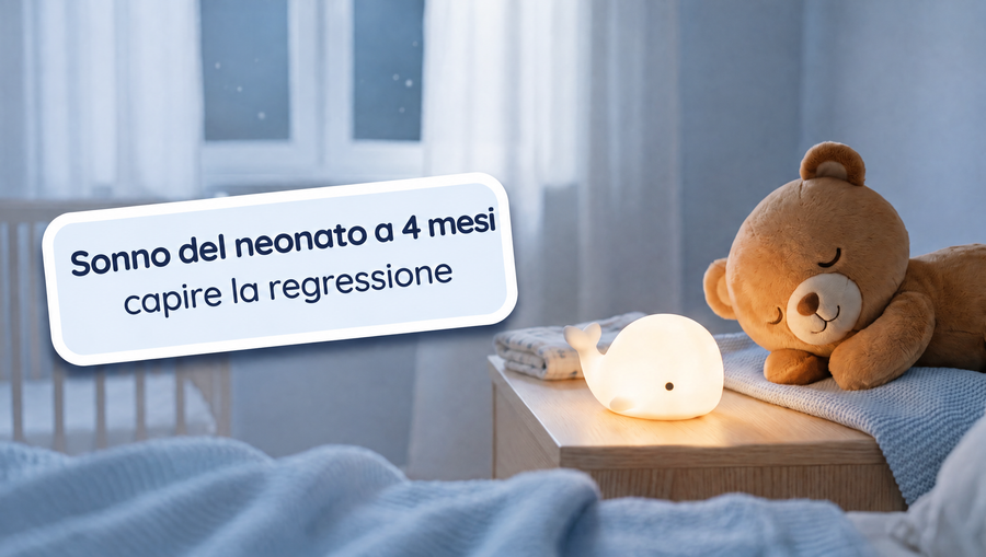Sonno del neonato a 4 mesi