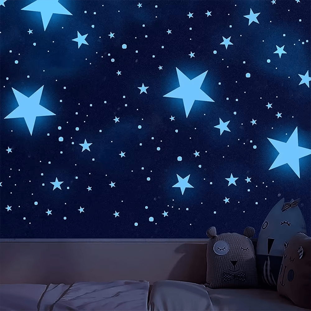 Pack trajet nocturne - stickers lumineux étoiles