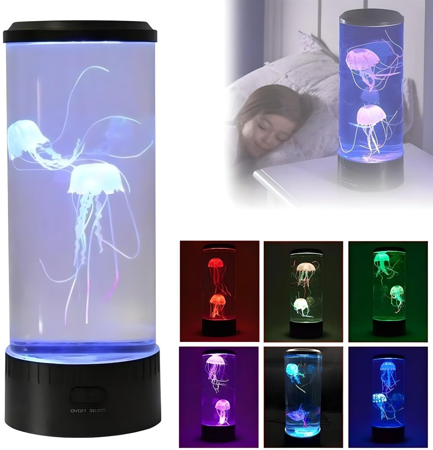 Veilleuse Aquarium Méduse