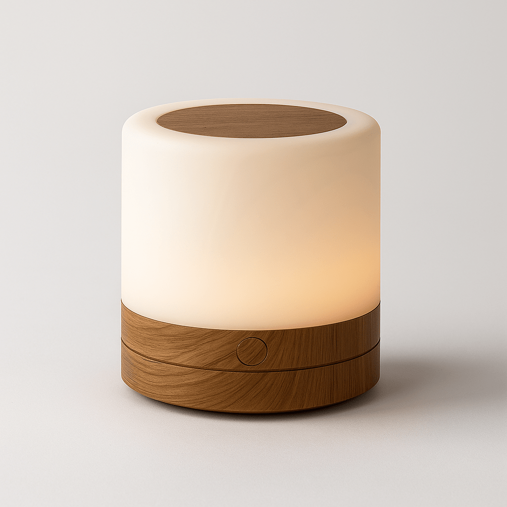 Veilleuse avec Minuterie Rechargeable LED