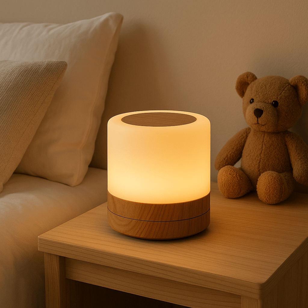 Veilleuse avec Minuterie Rechargeable LED