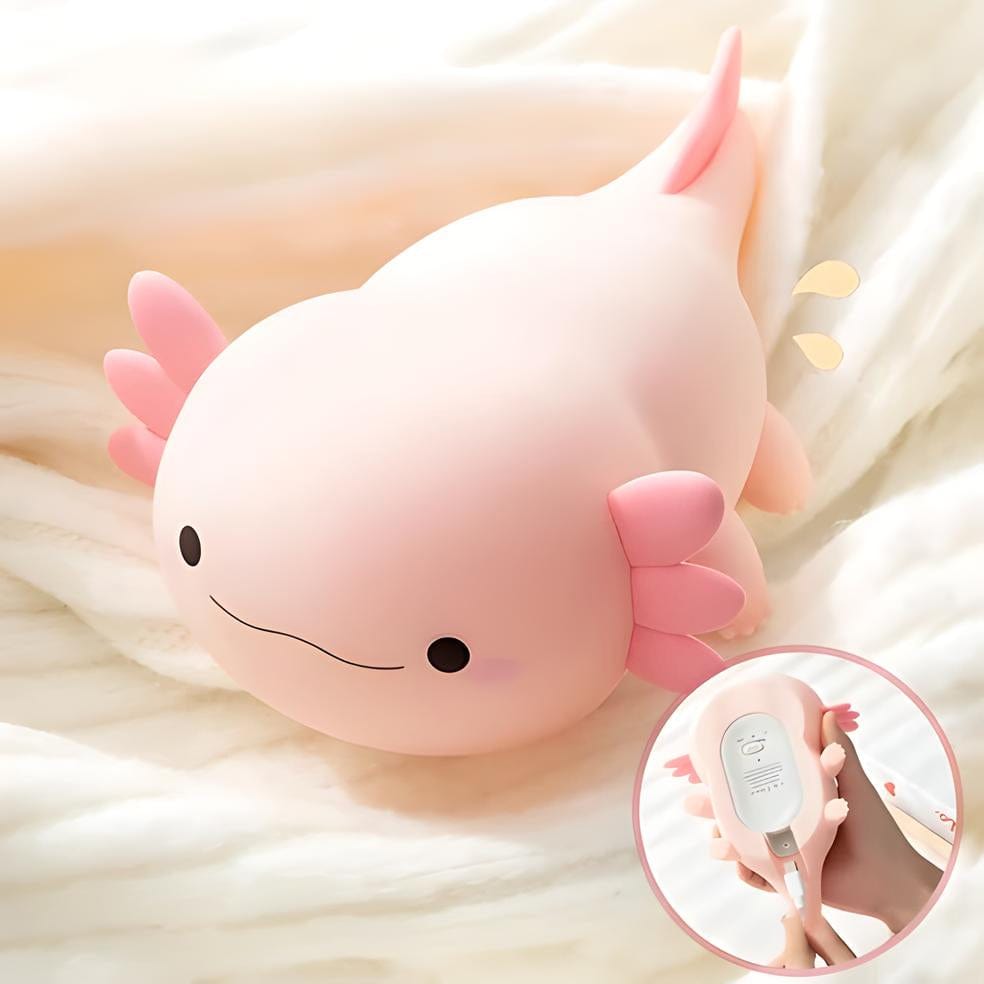 Veilleuse Axolotl en Silicone