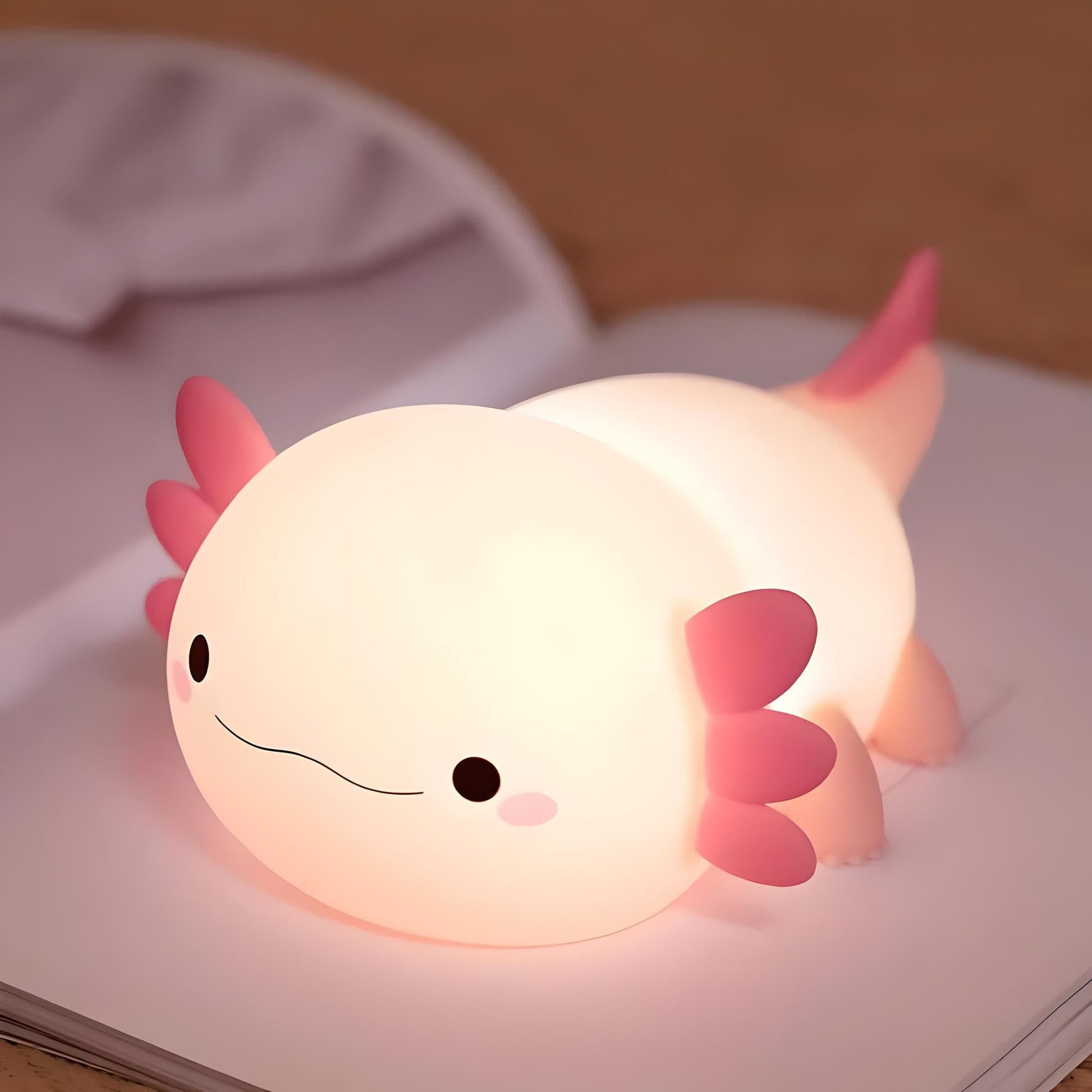 Veilleuse Axolotl en Silicone