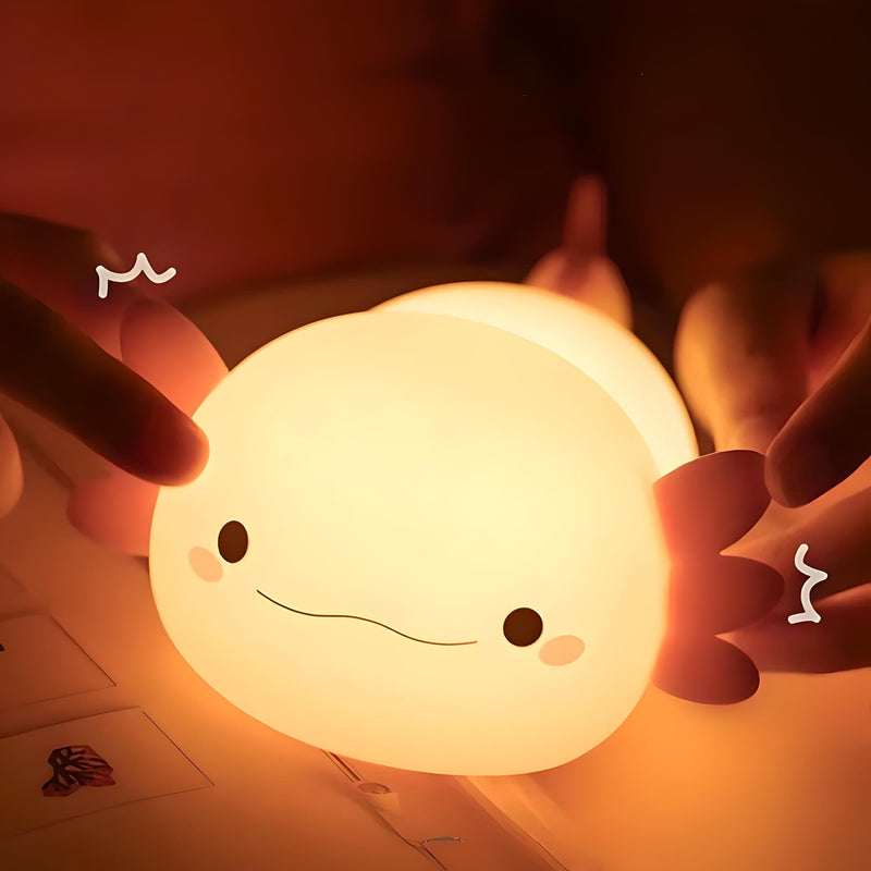 Veilleuse Axolotl en Silicone