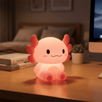 Veilleuse Axolotl Rechargeable avec Minuterie