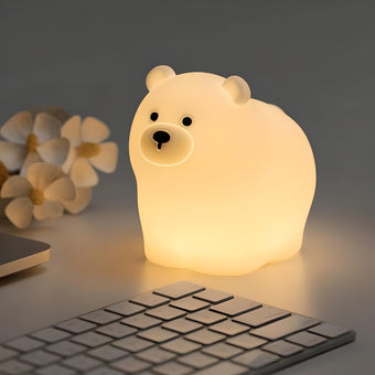 Pack Ourson - veilleuse bébé ourson en silicone