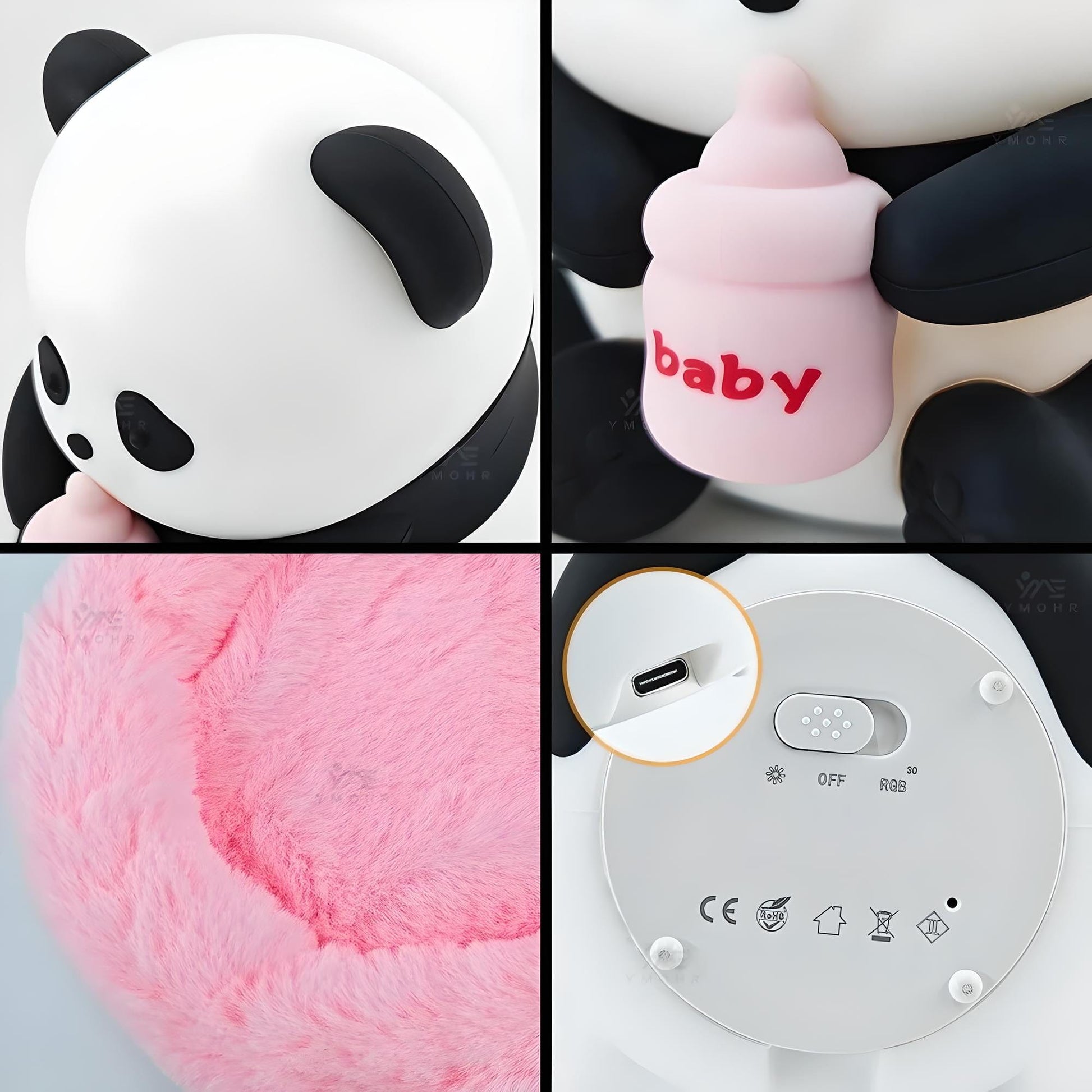 Veilleuse Bébé Panda