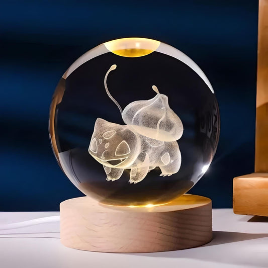 Veilleuse Boule de Cristal Bulbizarre