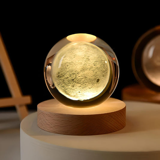Veilleuse Boule de Cristal Lune
