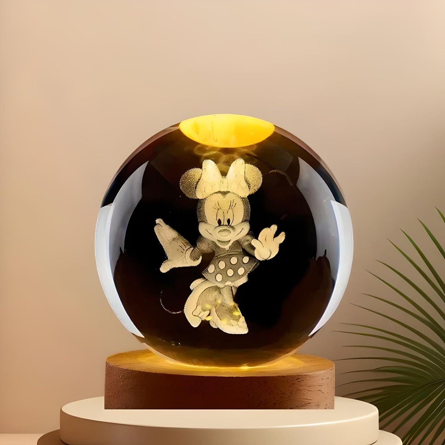 Veilleuse Boule de Cristal Minnie