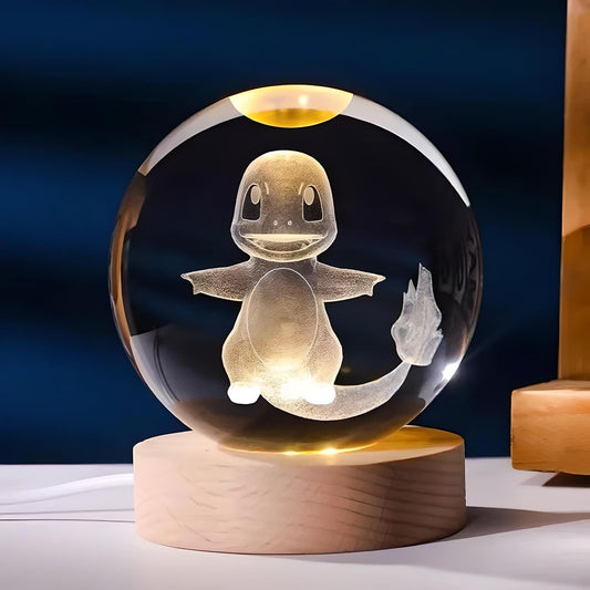 Veilleuse Boule de Cristal Salamèche
