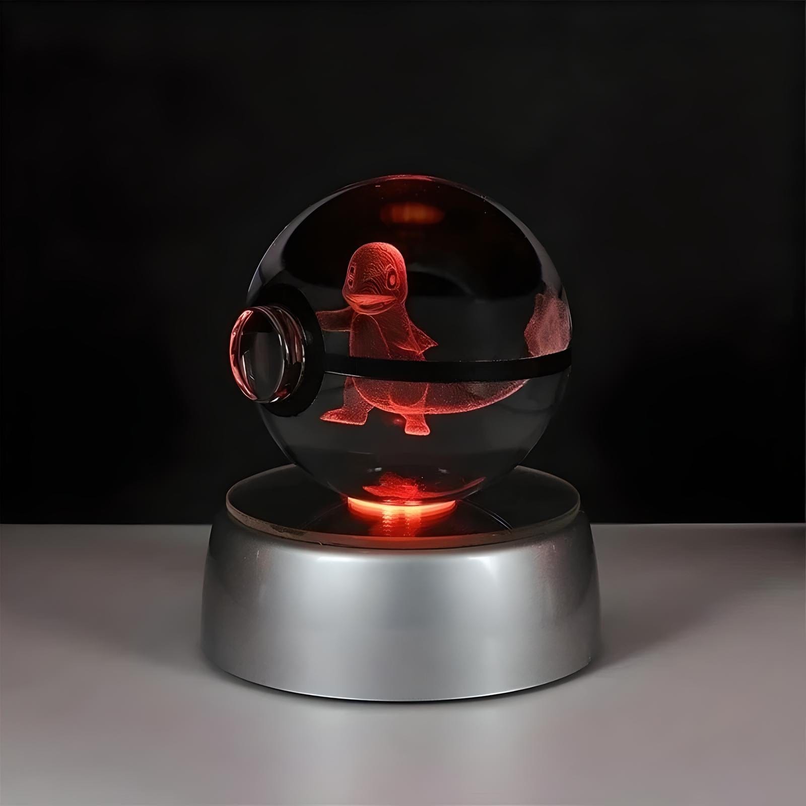 Veilleuse Boule de Cristal Salamèche Colorée