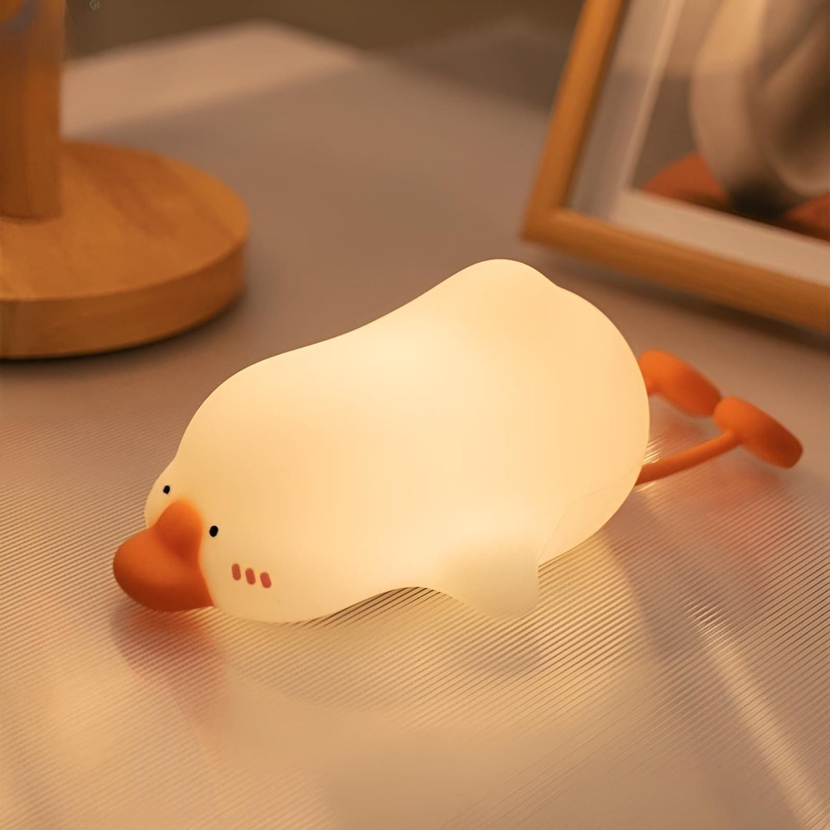Veilleuse Canard Rechargeable en Silicone