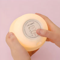 Veilleuse Champignon Blanc Neige en Silicone