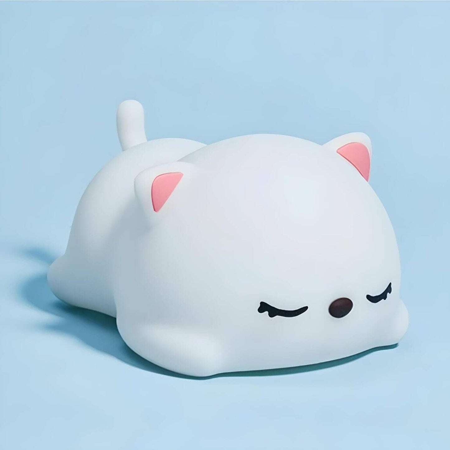 Veilleuse Chat Blanc