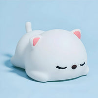 Veilleuse Chat Blanc