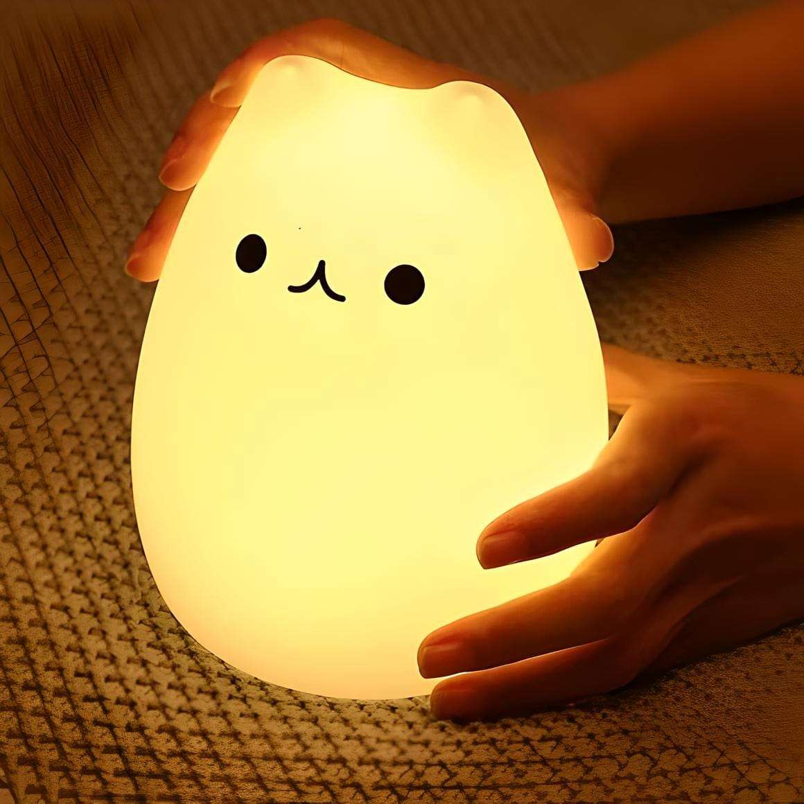 Veilleuse Chat LED
