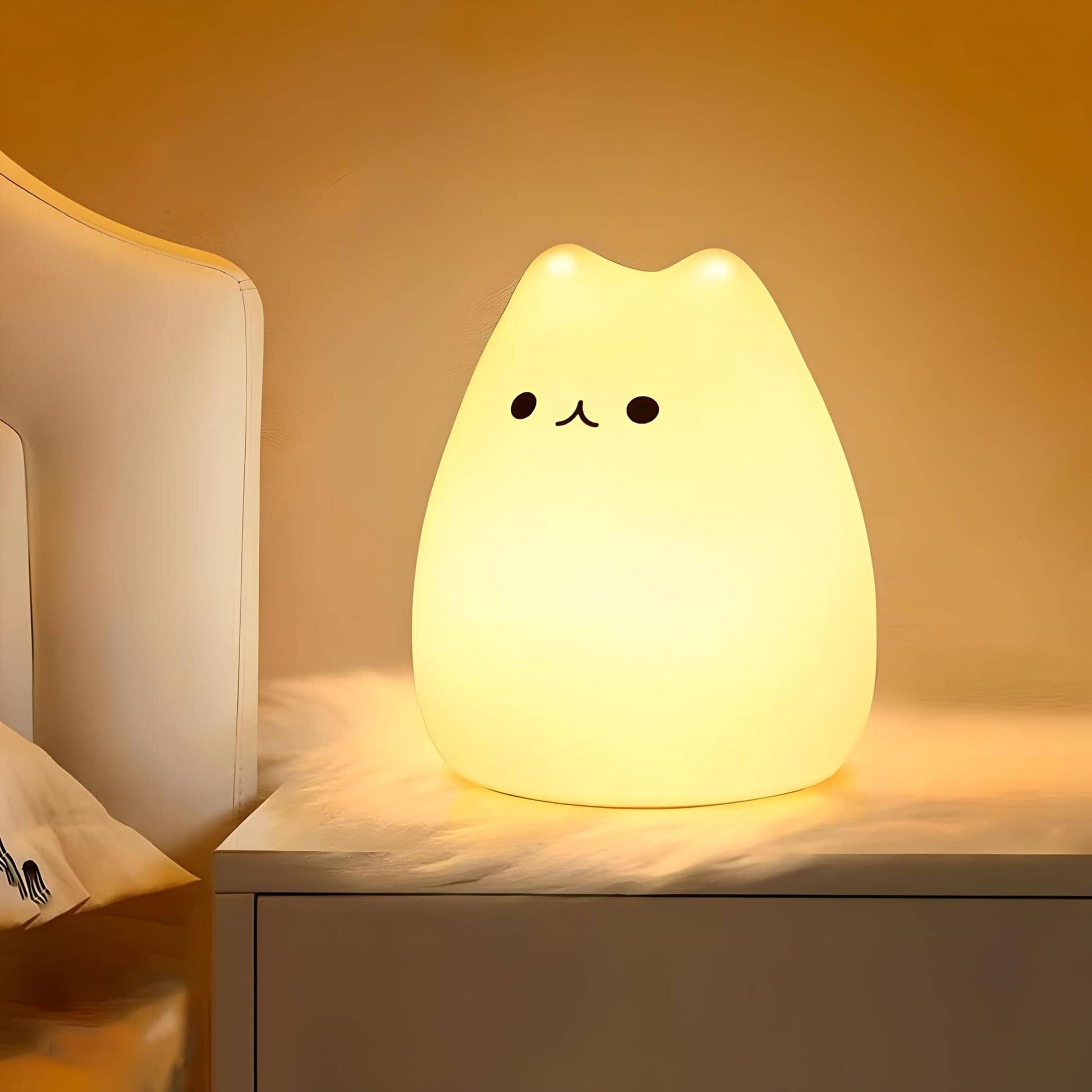 Veilleuse Chat LED