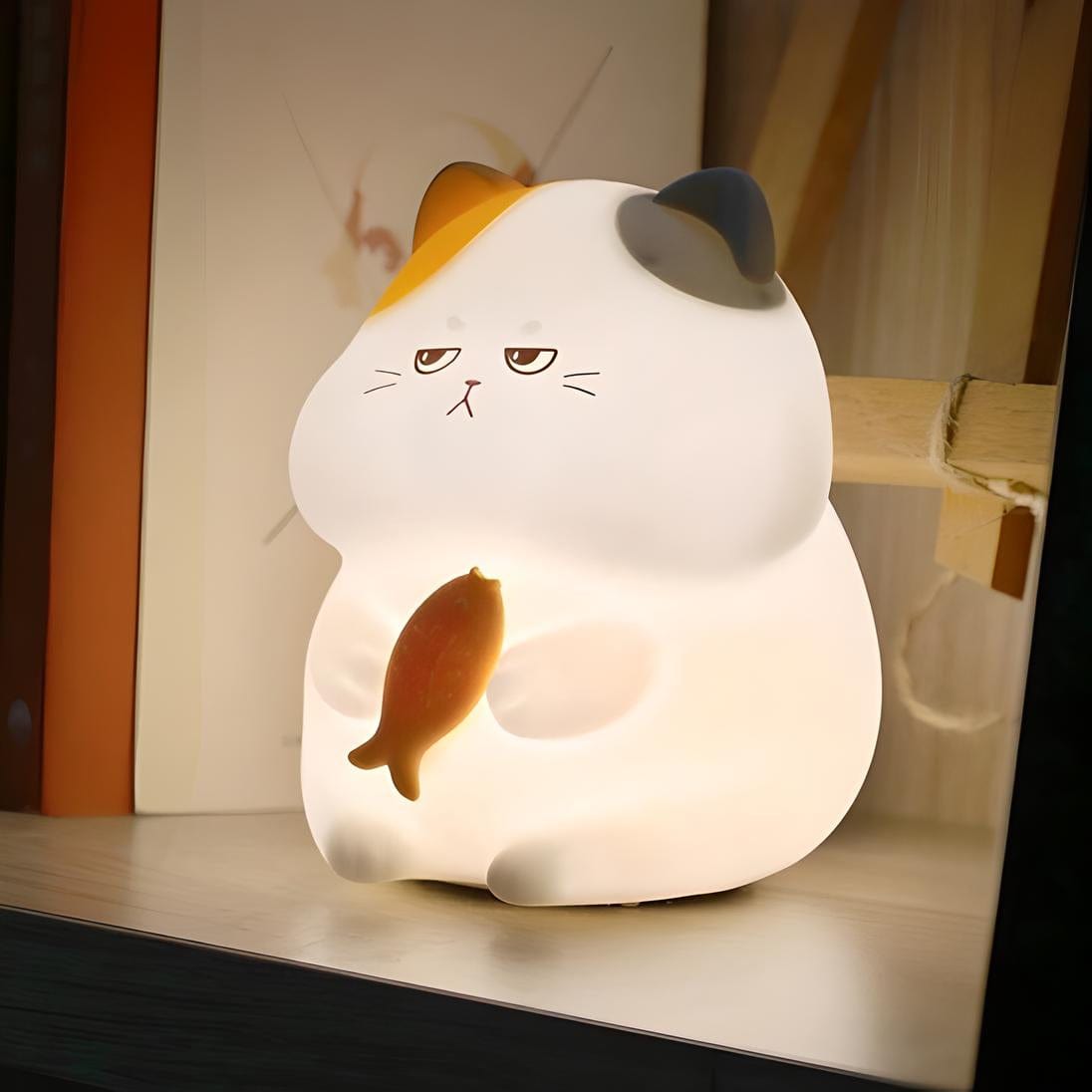 Veilleuse Chat Rechargeable