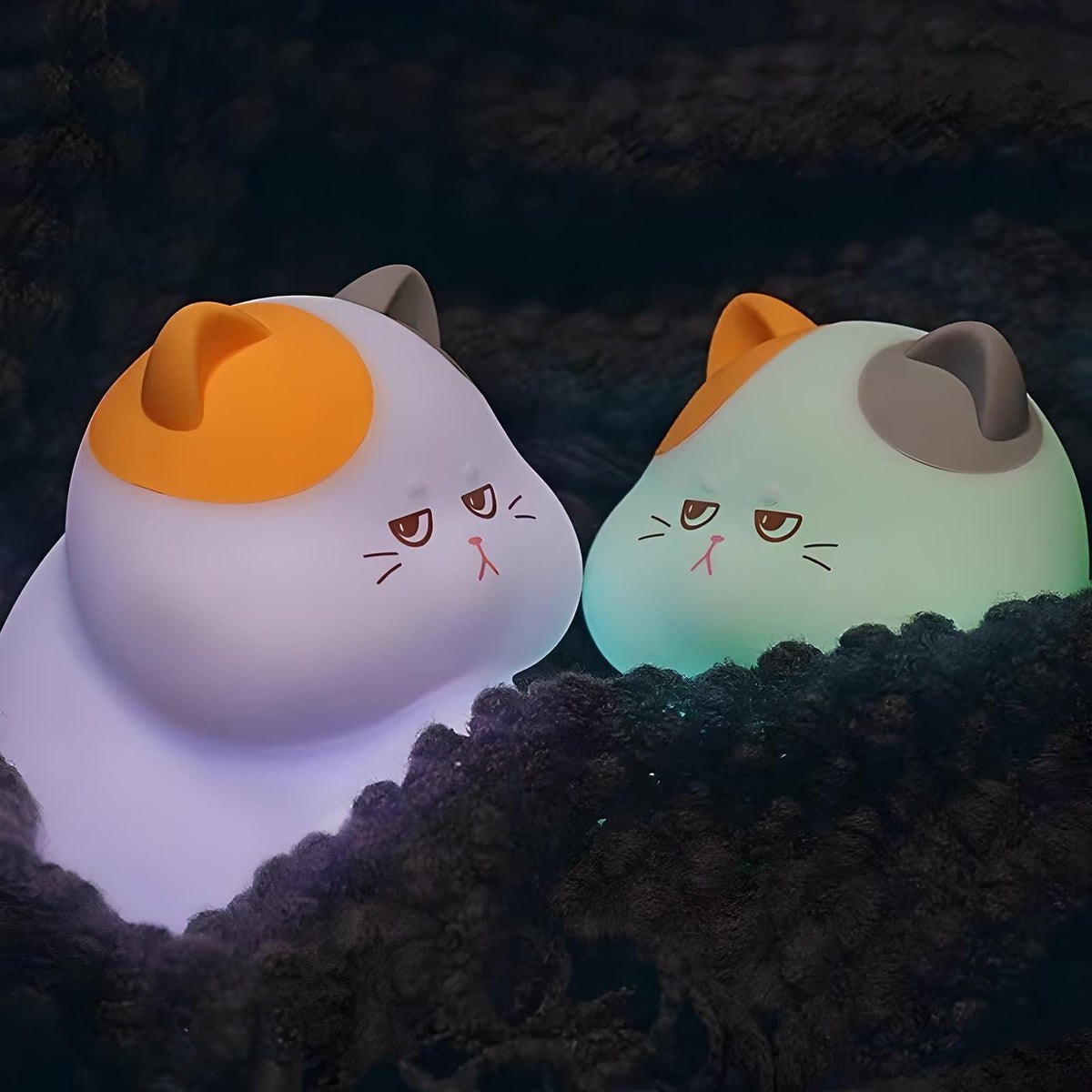 Veilleuse Chat Rechargeable