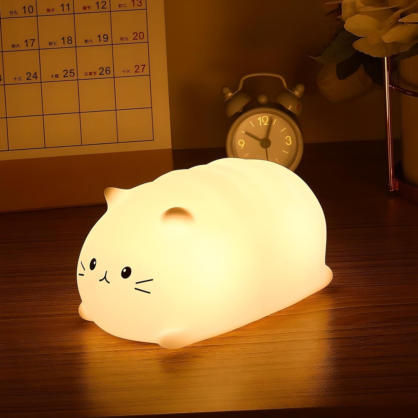 Veilleuse Chat USB