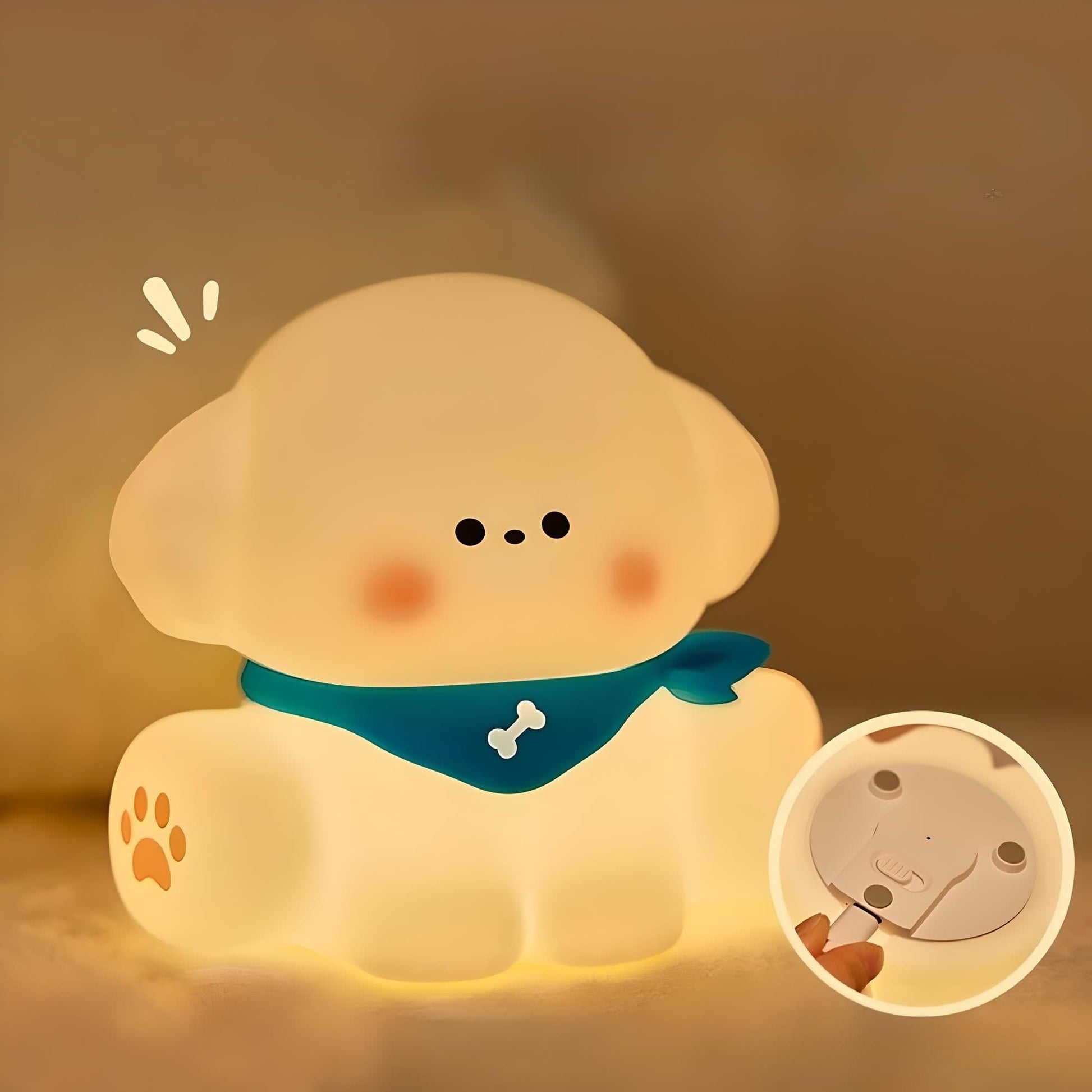 Veilleuse Chien Bébé Garçon