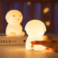 Multicolour Gradient Dog Night Light