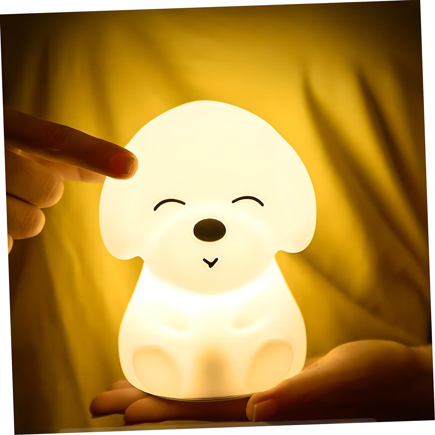 Veilleuse Chien Silicone Rechargeable