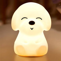 Veilleuse Chien Silicone Rechargeable