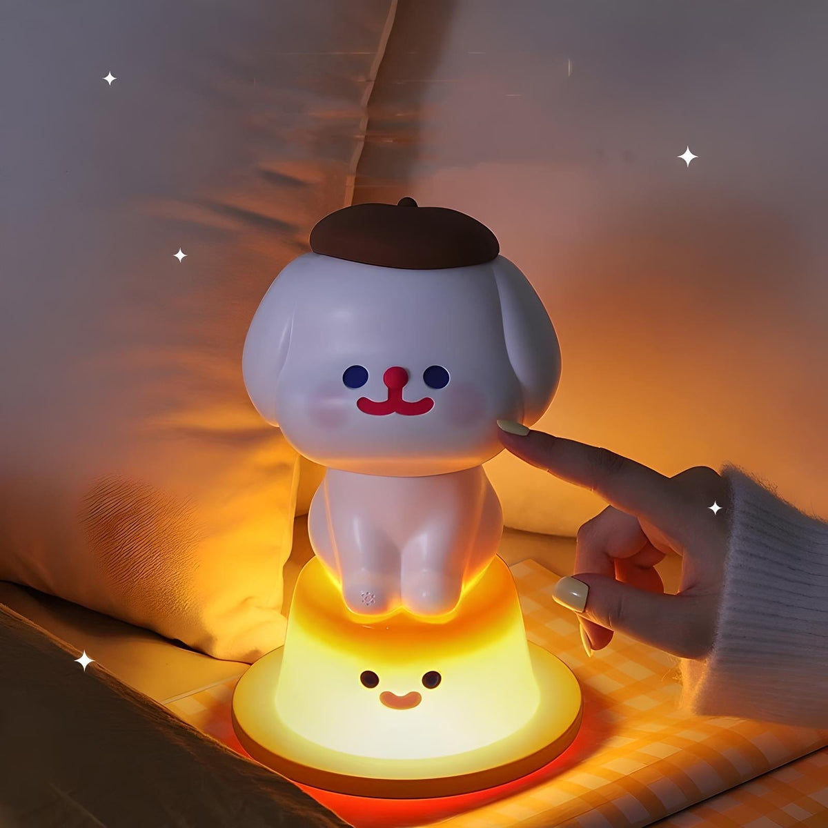 Veilleuse Chiot Rechargeable avec Bluetooth