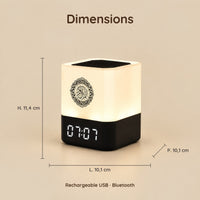Dimensions – Veilleuse Coranique Adhan