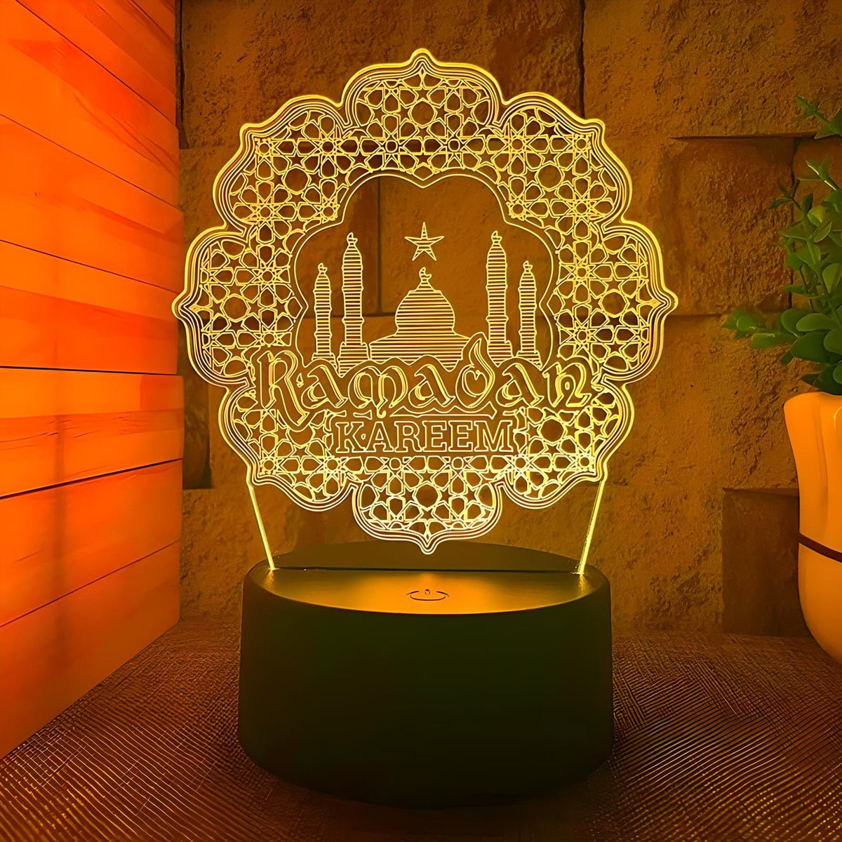 Veilleuse Coranique Dôme Sacré 3D