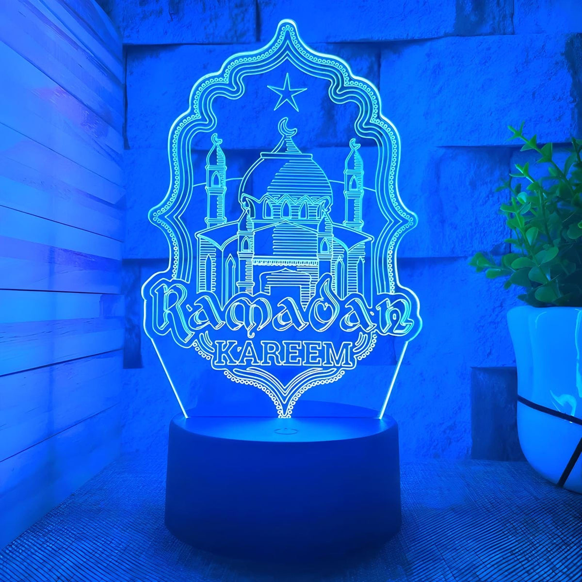 Veilleuse Coranique Grande Mosquée 3D