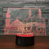 Veilleuse Coranique La Mecque 3D