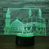 Veilleuse Coranique La Mecque 3D