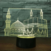 Veilleuse Coranique La Mecque 3D