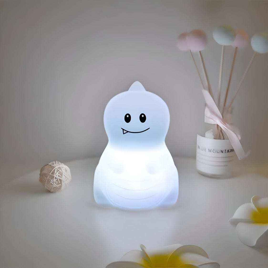 Veilleuse Dinosaure Blanc