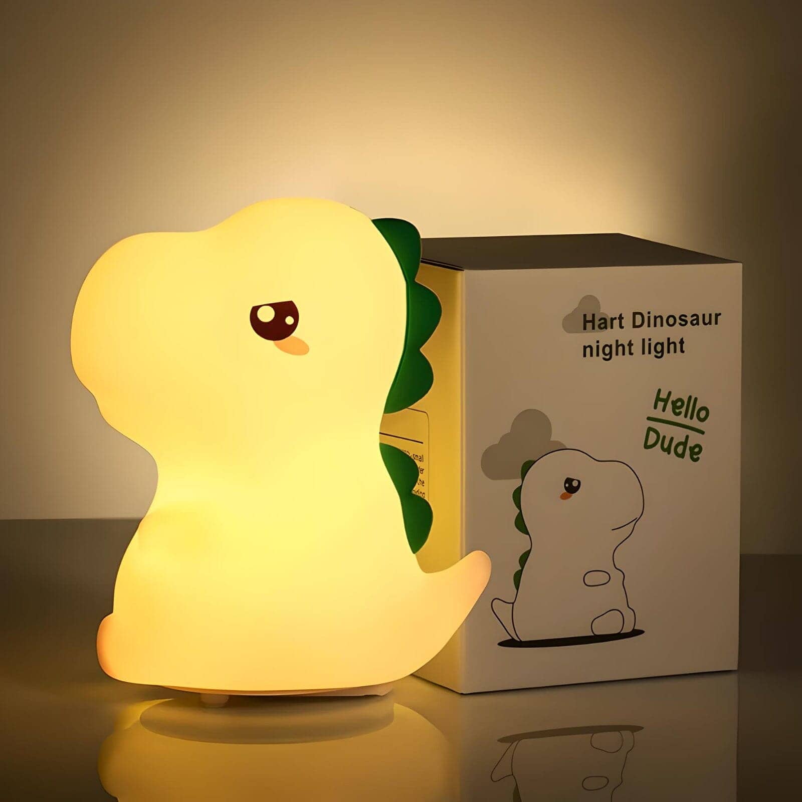 Veilleuse Dinosaure en Silicone