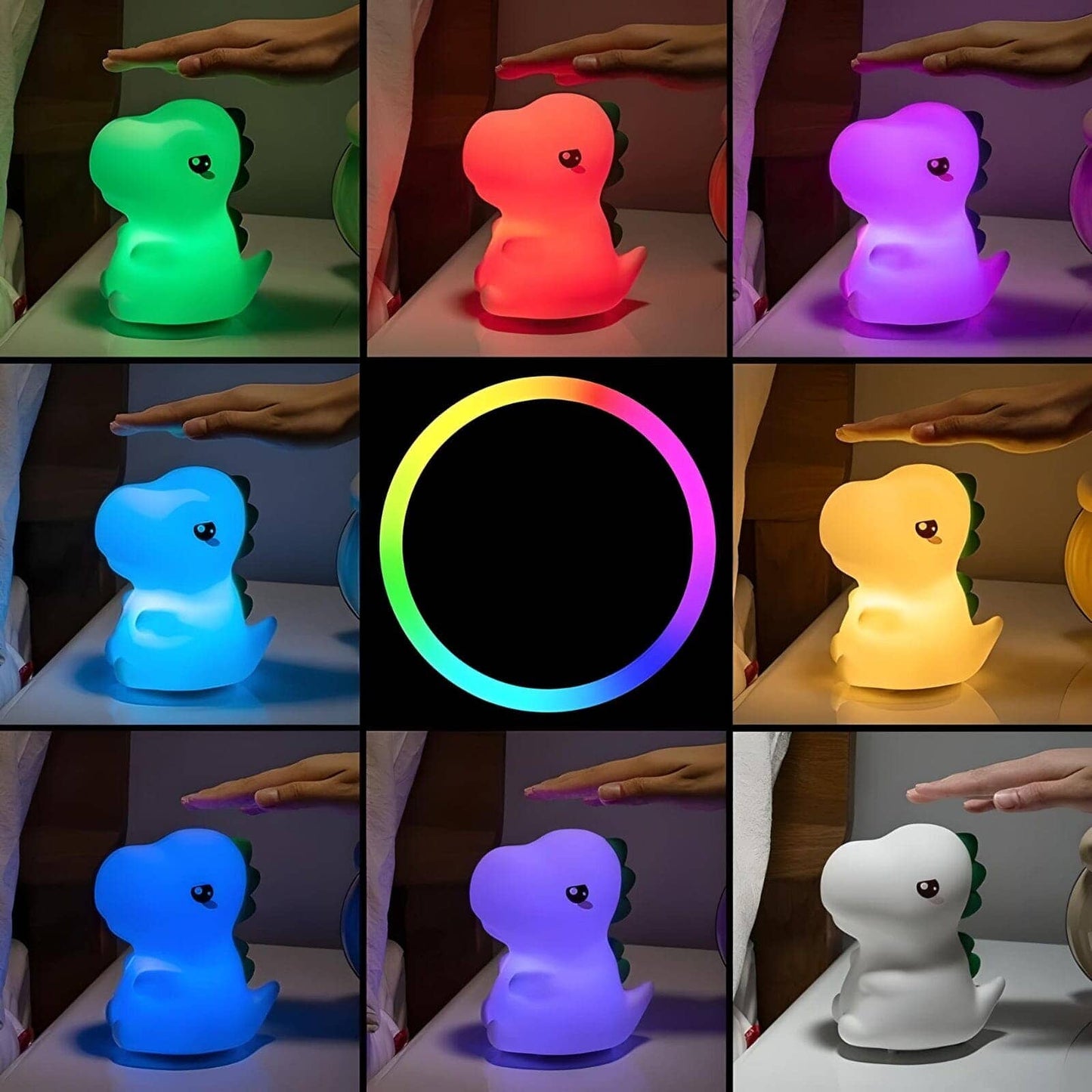 Veilleuse Dinosaure en Silicone