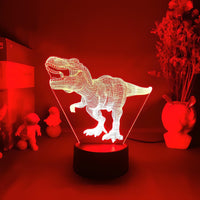 Veilleuse Dinosaure Tyrannosaure 3D