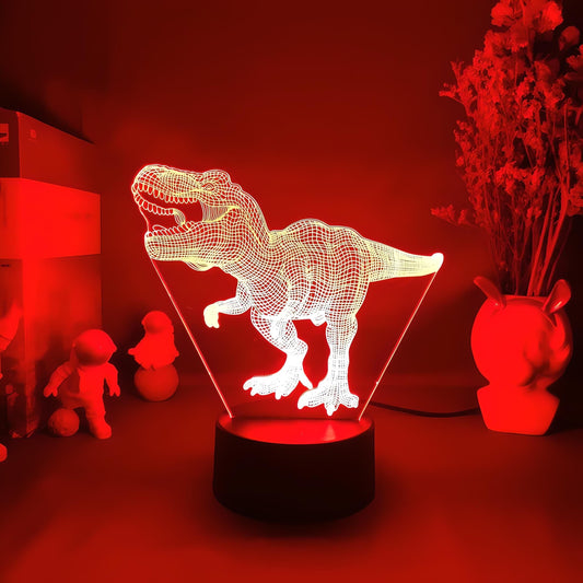 Veilleuse Dinosaure Tyrannosaure 3D