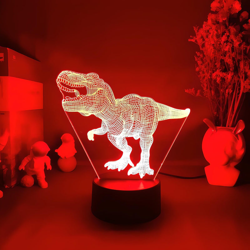 Veilleuse Dinosaure Tyrannosaure 3D