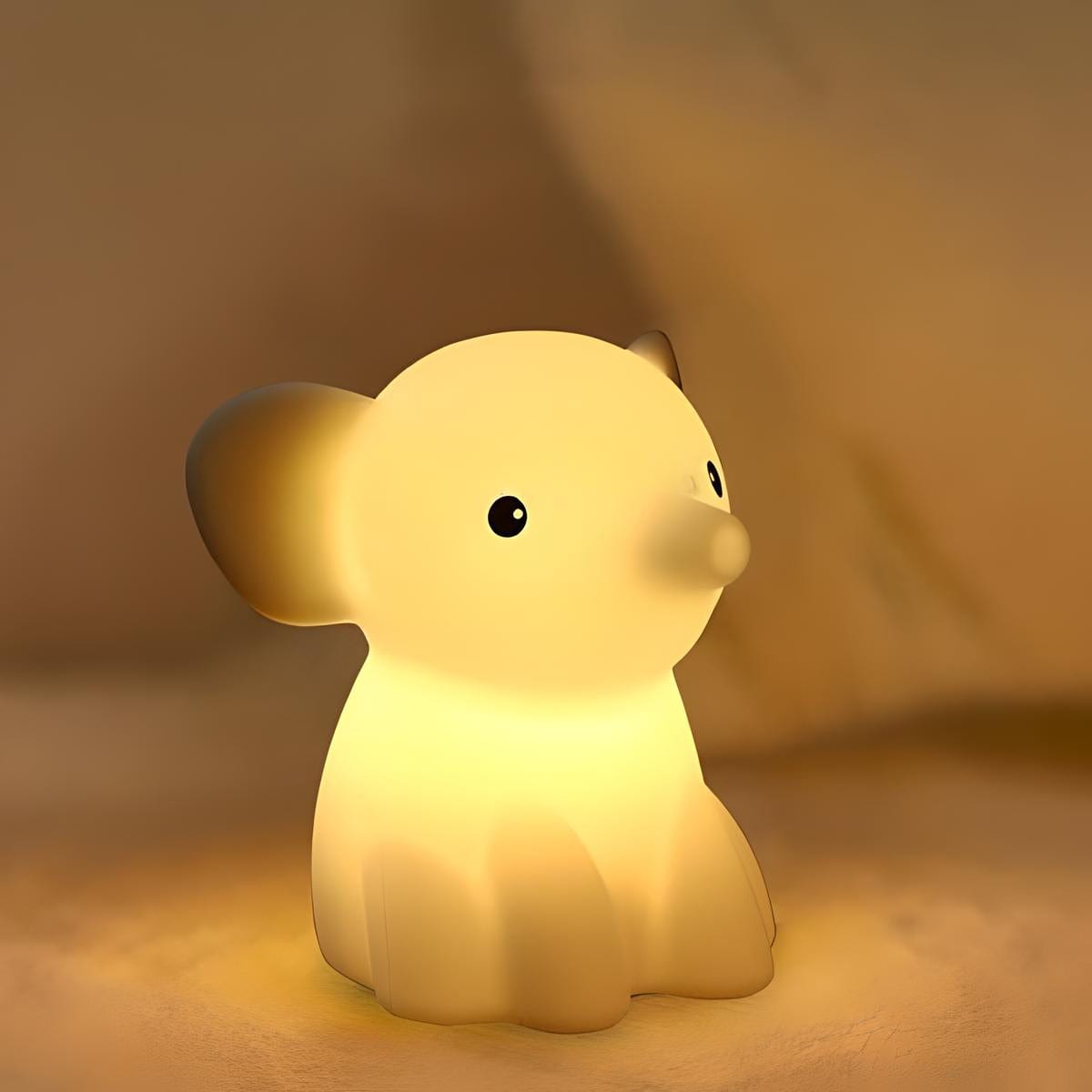 Veilleuse Éléphant en Silicone