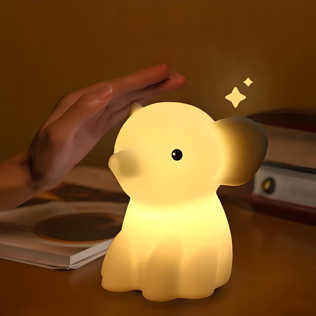 Veilleuse Éléphant en Silicone