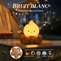 Veilleuse Feu de Camp avec Bruit Blanc