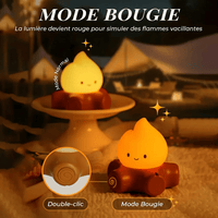 Veilleuse Feu de Camp avec Bruit Blanc