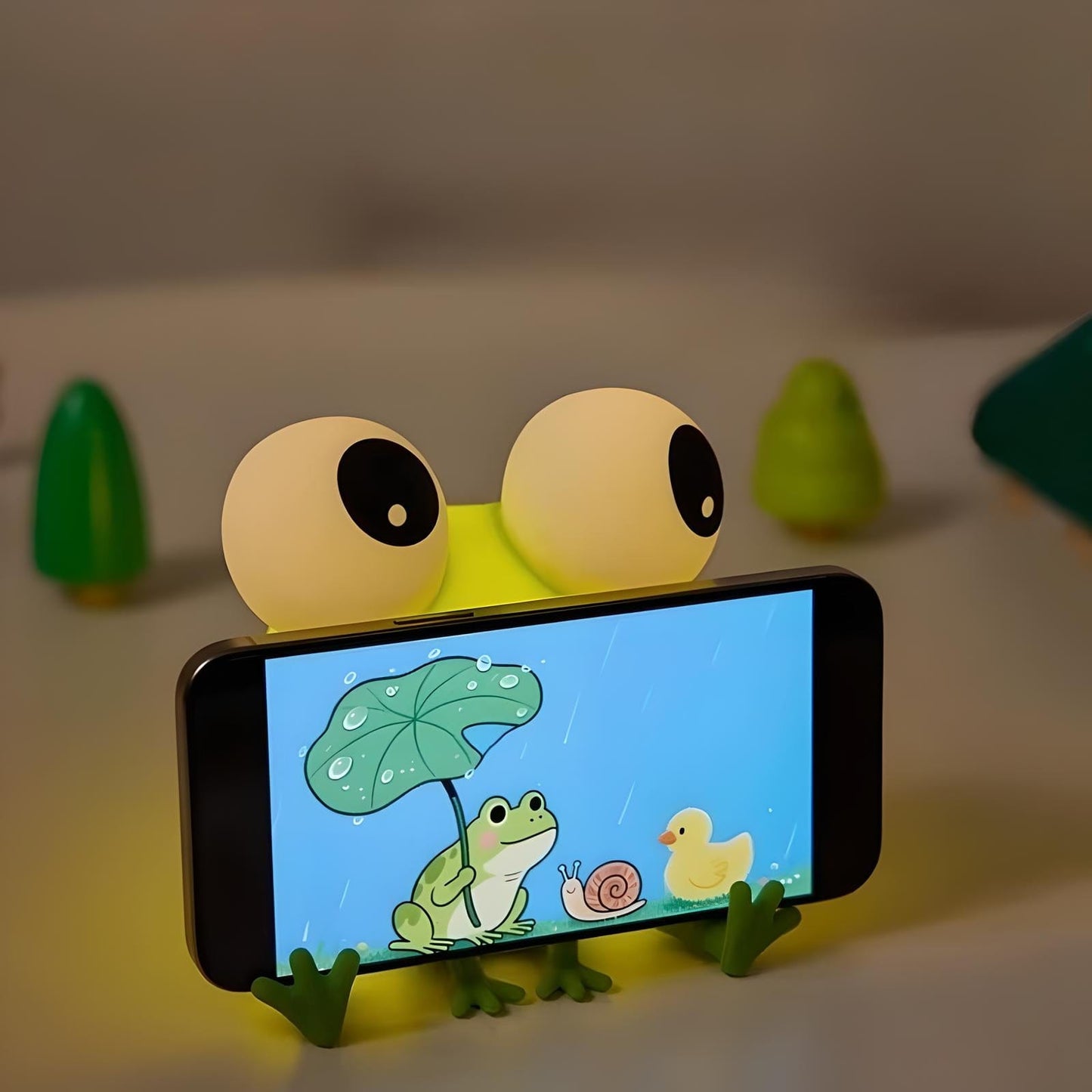 Veilleuse Grenouille en Silicone LED Nomade