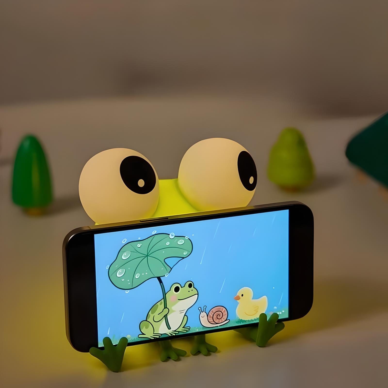 Veilleuse Grenouille en Silicone LED Nomade
