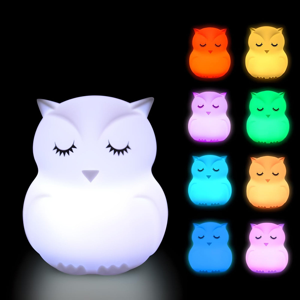 Veilleuse Hibou en Silicone